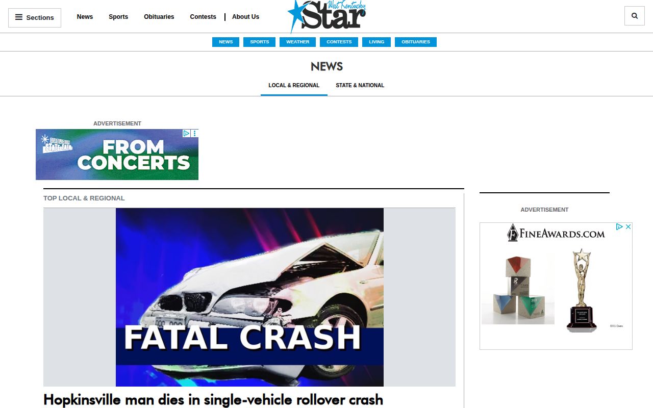 McCracken County arrest news on the West Kentucky Star local section